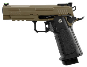 Photo PG2071T-26.jpg ARCTURUS Pistolet GBB Vanguard 4.3'' Hi-Capa BLK/TAN