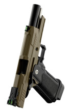Photo PG2071T-27.jpg ARCTURUS Pistolet GBB Vanguard 4.3'' Hi-Capa BLK/TAN