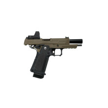 Photo PG2071TR-04.jpg ARCTURUS Pistolet GBB airsoft Vanguard 4.3'' RDS BLK/TAN