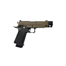 ARCTURUS Pistolet GBB Vanguard 4.3'' Comp BLK/TAN