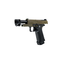 Photo PG2072T-06.jpg ARCTURUS Pistolet GBB Vanguard 4.3'' Comp BLK/TAN