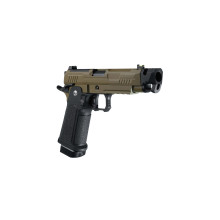 Photo PG2072T-07.jpg ARCTURUS Pistolet GBB Vanguard 4.3'' Comp BLK/TAN