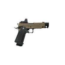 ARCTURUS Vanguard GBB Pistol 4.3'' RDS Comp BLK/TAN