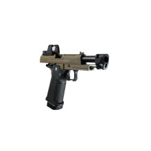 Photo PG2072TR-07.jpg ARCTURUS Pistolet GBB Vanguard 4.3'' RDS Comp BLK/TAN