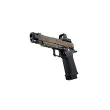 Photo PG2072TR-08.jpg ARCTURUS Pistolet GBB Vanguard 4.3'' RDS Comp BLK/TAN