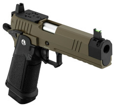 Photo PG2078-20.jpg ARCTURUS Tempest 4.3'' Hi-Capa GBB DG™ DUTY GRADE BLK/TAN Optic Ready