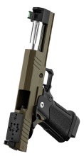 Photo PG2078-25.jpg ARCTURUS Tempest 4.3'' Hi-Capa GBB DG™ DUTY GRADE BLK/TAN Optic Ready