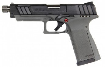 GBB gaz pistol GTP9 0,9J Black and Gray