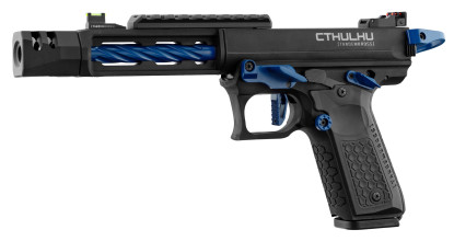 CTHULHU Tactical Lancer GBB Airsoft Pistol, Black/Blue