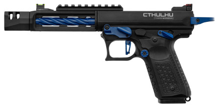 Photo PG9010B-06.jpg Réplique GBB CTHULHU Lancer Tactical Noir/Bleu