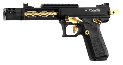 Photo PG9010G-01.jpg Réplique GBB CTHULHU Lancer Tactical Noir/Gold