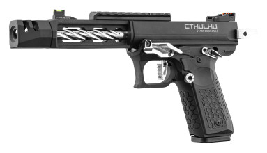 Photo PG9010S-04.jpg Réplique GBB CTHULHU Lancer Tactical noire/silver