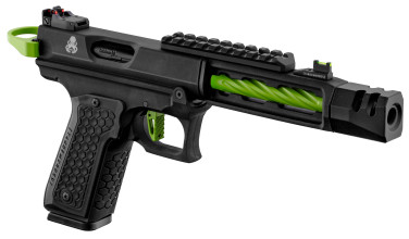 Photo PG9010V-04.jpg Réplique GBB CTHULHU Lancer Tactical noire/vert