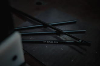 Photo PU005-07.jpg GUN POWER TOOL Tige Nettoyage Télescopique Alu