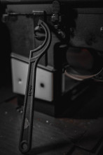 Photo PU006-05.jpg GUN POWER TOOL Clé Crochet Castle Nut AR15