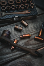 Photo PU008-05.jpg GUN POWER TOOL Shell Socket Kit 14 pcs Cerakote