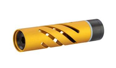 Photo PU0223-01.jpg Cylindre CO2 jaune M150 prêt à installer pour fusils AAC-C1 Athena