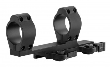 QD 1' PPS Picatinny optics rail mount Black