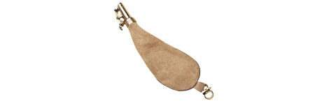 Pedersoli Sac à Plombs Anglais Cuir Souple