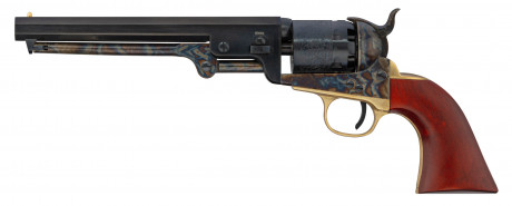 Photo RE292-03 Revolver 1861 NAVY OVAL-TG - Cal. 36
