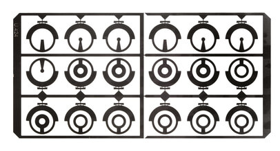 Kit 18 interchangeable inserts
