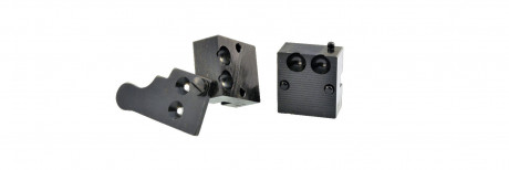 Round ball mold with 2 cavities