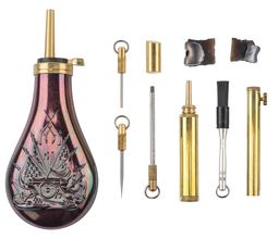 Black flint powder loading set