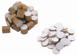 Set of 200 cork wadding