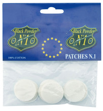 Photo RE940-Pochettes de patchs ronds Pedersoli en coton