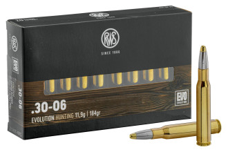 RWS 30-06 Springfield Evolution 184 gr / 12 g