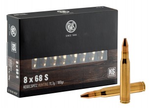 RWS 8x68 S Conical tip KS 180 gr / 11.7 g