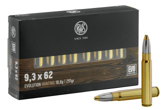 RWS 9.3x62 Evolution 291 gr / 18.8 g