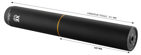 STALON XE149 silencer for caliber .223 to .375