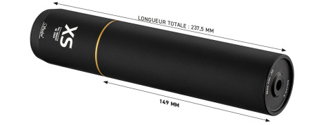 Photo SI39300-V.jpg Silencieux STALON XS149 pour les calibres .223 à .375