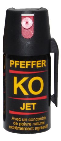 Aérosols gel poivre KO Jet Pfeffer