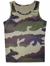 Cooldry camouflage tank top