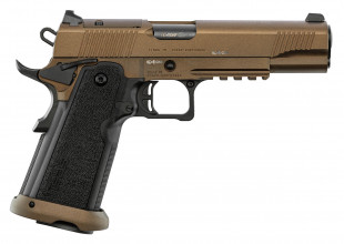 Tisas 2011 DS Duty Bronze Pistol Cal. 9x19 optic ready