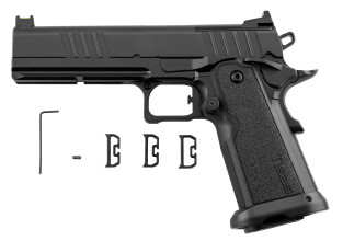 Photo TS181-16.jpg Pistolet Tisas 2011 Duty Bull Barrel Full Frame Cal. 9x19 Optic Ready