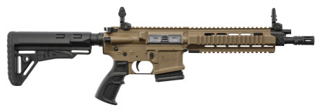 Photo TS500DE-01.jpg Carabine AR15 piston Tisas ZPT 556 K 10.5'' Cal 223 Rem