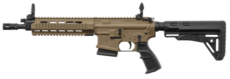 Photo TS500DE-02.jpg Carabine AR15 piston Tisas ZPT 556 K 10.5'' Cal 223 Rem