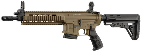 Photo TS500DE-03.jpg Carabine AR15 piston Tisas ZPT 556 K 10.5'' Cal 223 Rem