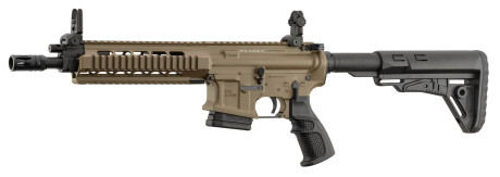 Photo TS500DE-04.jpg Carabine AR15 piston Tisas ZPT 556 K 10.5'' Cal 223 Rem