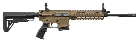 Photo TS505DE-01_1.jpg Carabine piston AR15 Tisas ZPT 556 14.5'' - Cal 223 Rem