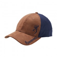 Browning cap SEAN navy blue / brown