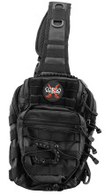 Photo VE7073-01.jpg Sac bandoulière airsoft Corso - Nylon tactique - Fermetures velcro - Noir