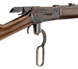 Photo WE104-5-1886 LEVER ACTION RIFLE 45/70 8 COUPS 26''