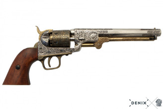 Réplique décorative Denix de revolver Colt Navy 1851