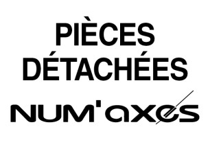 NUM'AXES électrodes longues Canicalm x2