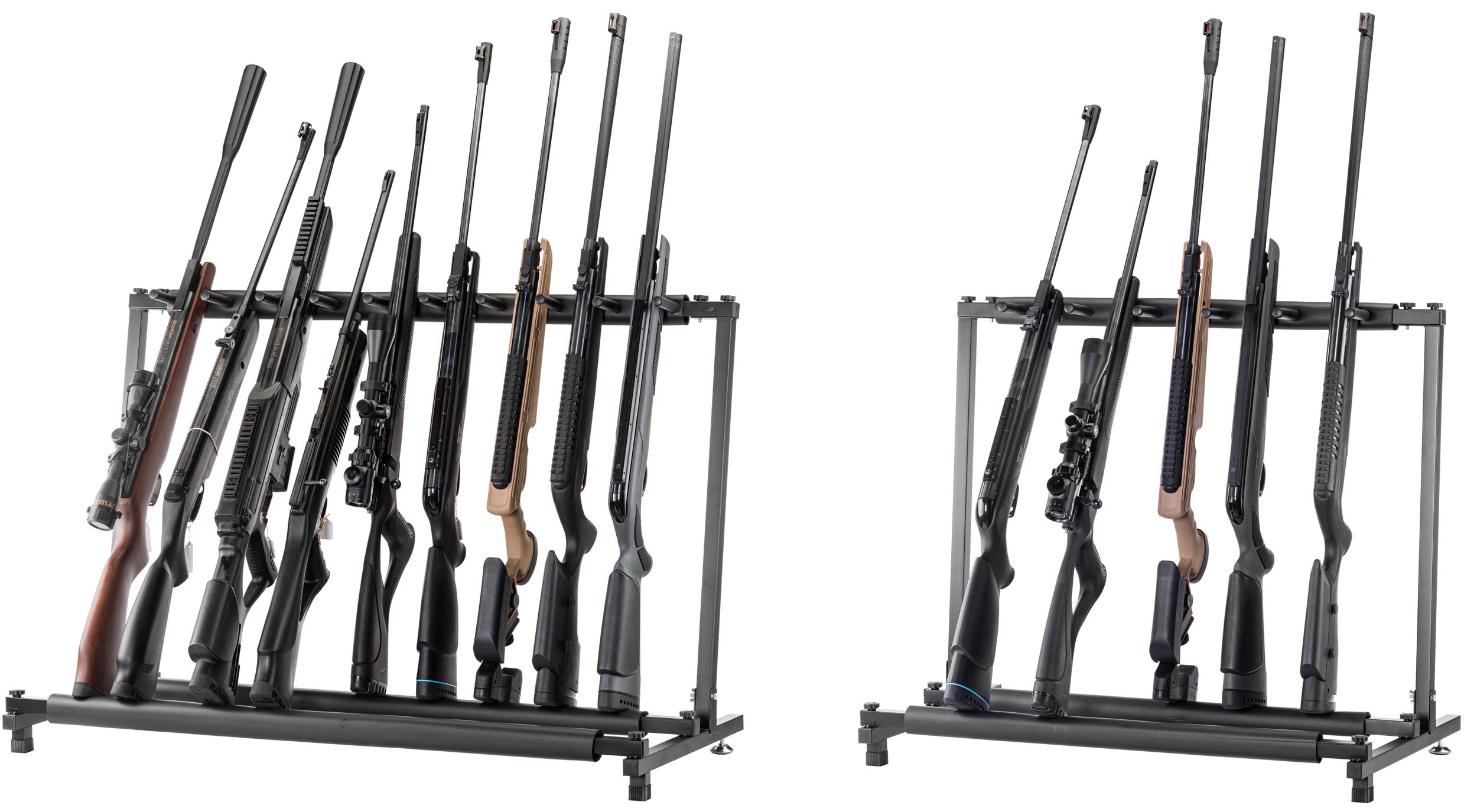 Insist Frustration Broom Vertical metal rack for weapons