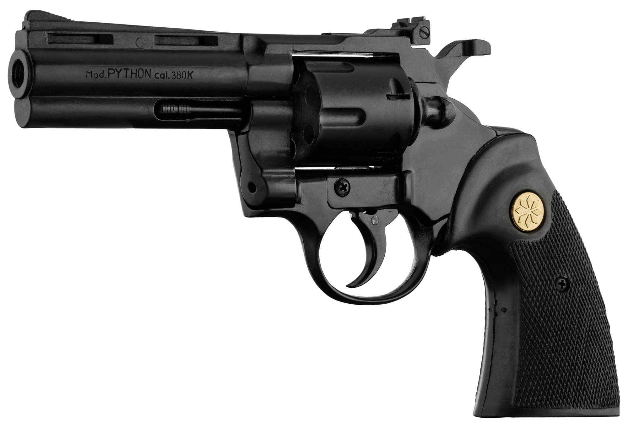 Revolver python 12 coups noir